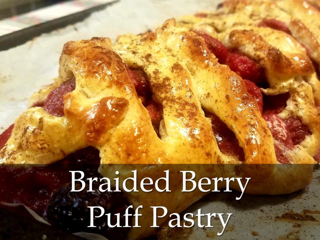 Braided Berry Puff Pastry | GradFood