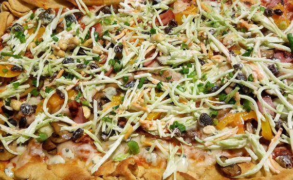 Crunchy Slaw Flatbread