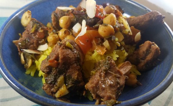 Moroccan-Style Lamb & Chickpea Tagine