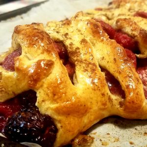 Braided Berry Puff Pastry