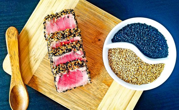 Sesame-Crusted Ahi Tuna