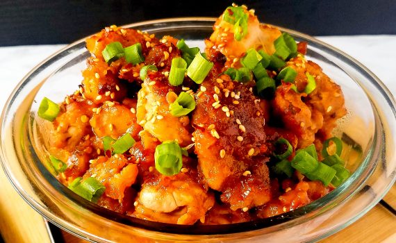 Asian sesame honey chicken