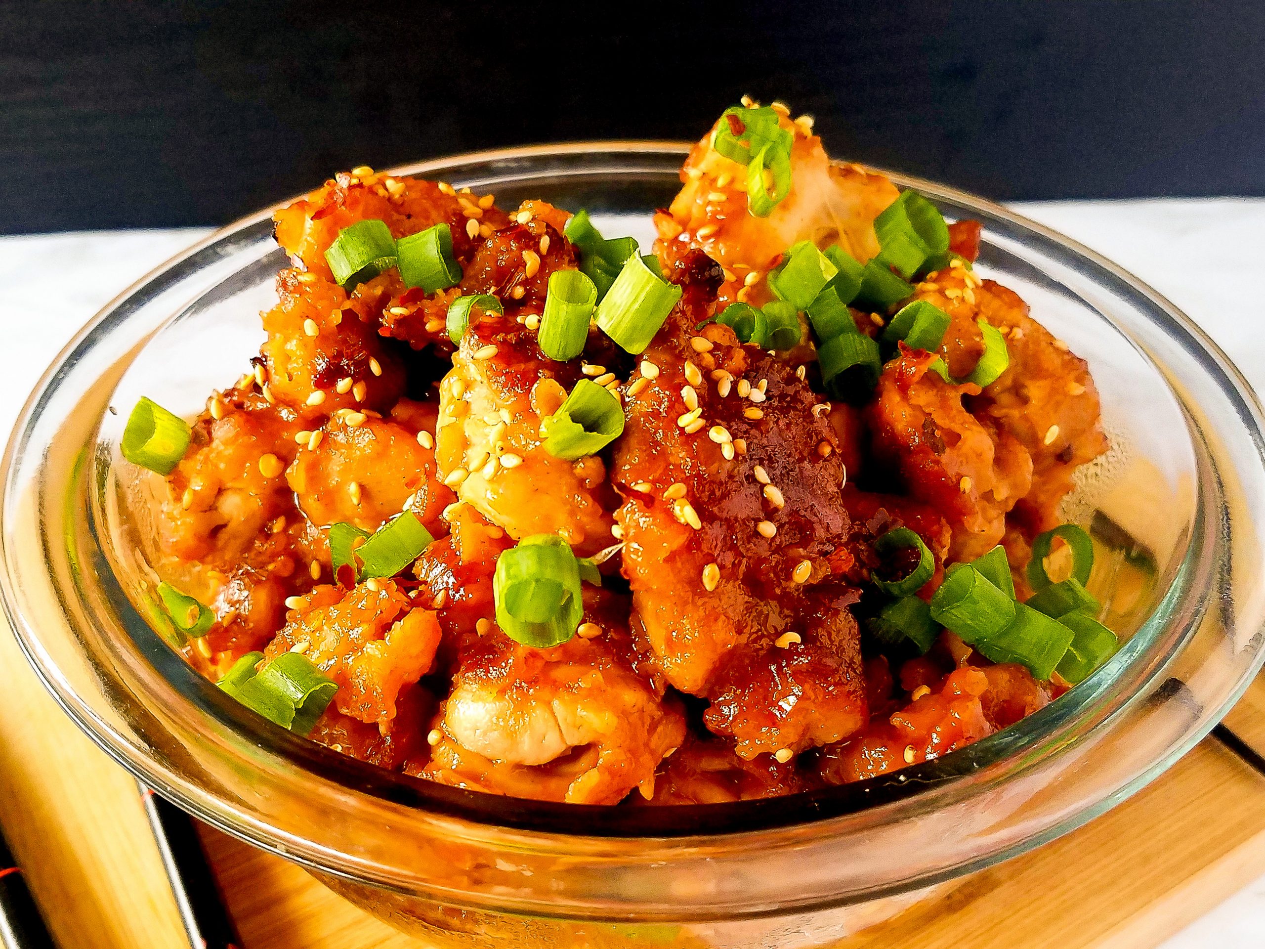 Asian Sesame Honey Chicken Gradfood