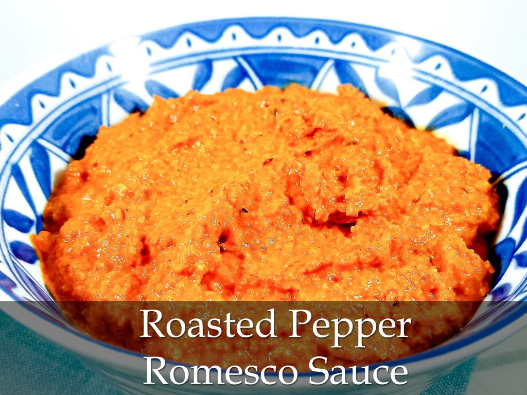 Roasted Pepper Romesco Sauce