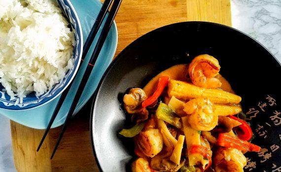 Thai Shrimp Red Curry