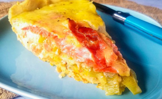 Smoked Salmon Quiche