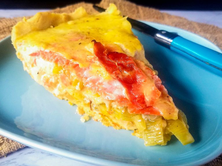 Smoked Salmon Quiche