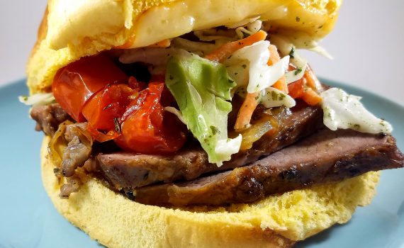 Apple Cider-Braised Brisket Sandwiches