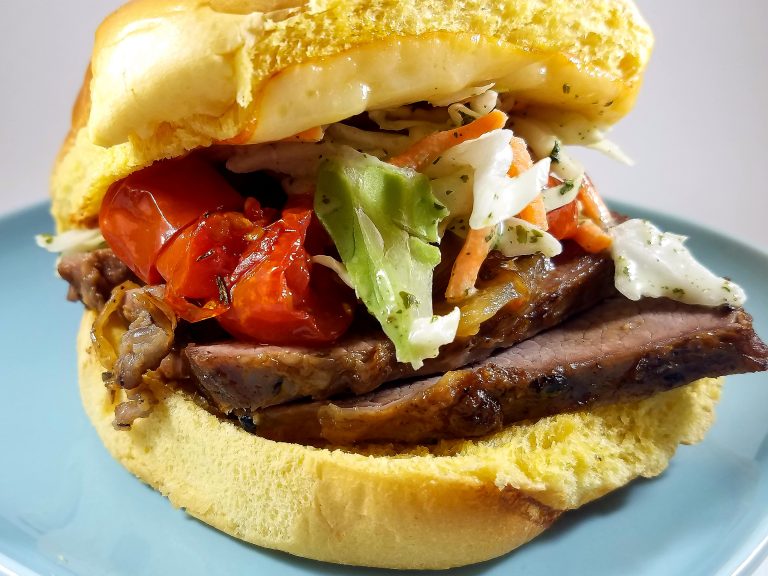 Apple Cider-Braised Brisket Sandwiches