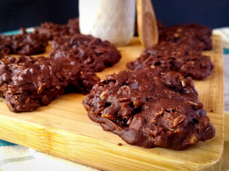 Double Dark Chocolate Oatmeal Cookies