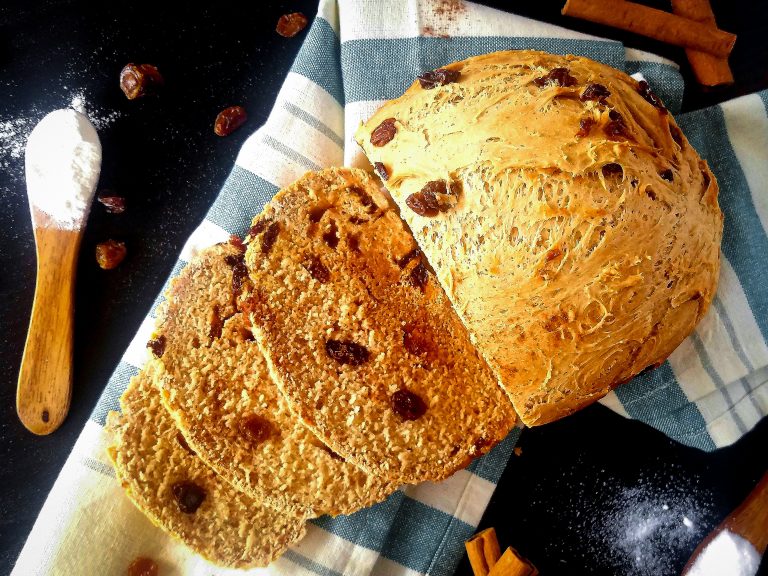 Homemade Cinnamon Raisin Bread