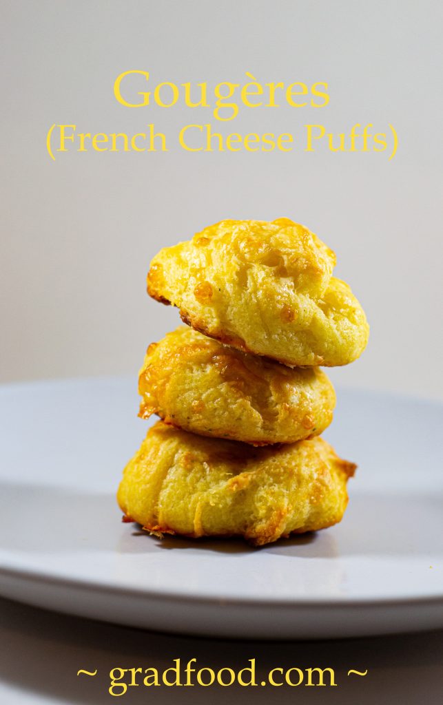 Gougères (French Cheese Puffs)