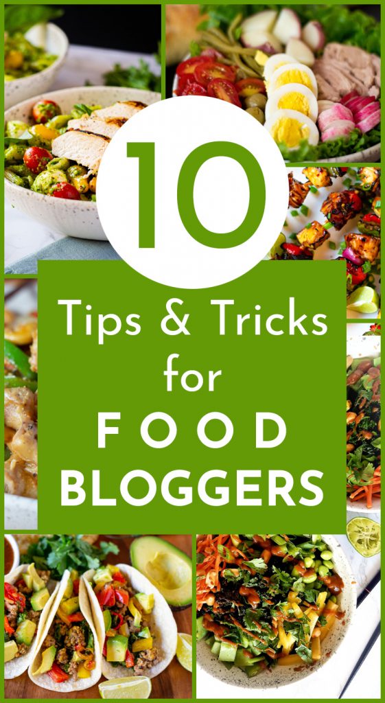 10 tips & tricks for food bloggers