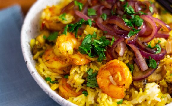 Shrimp Biryani