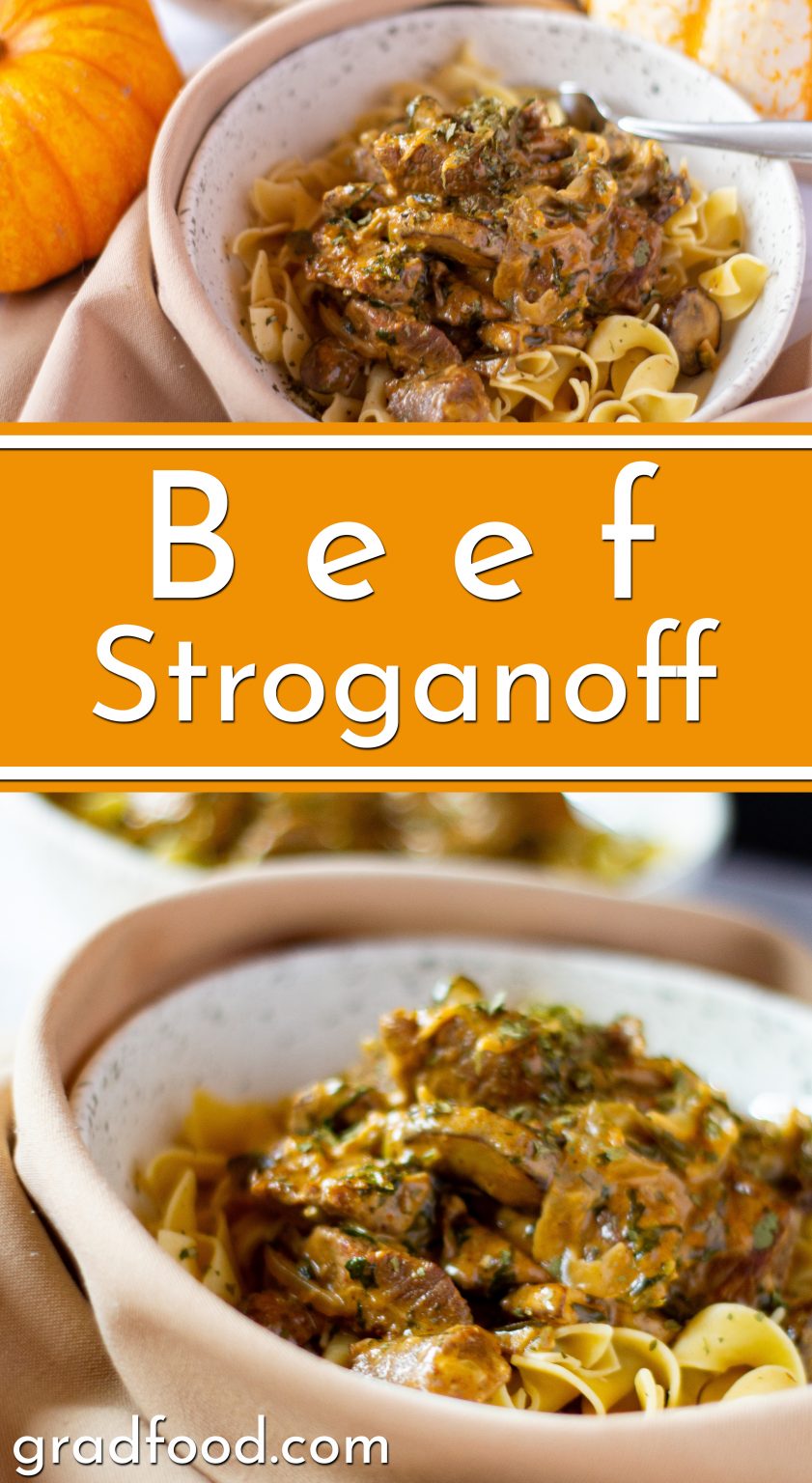 Beef Stroganoff | GradFood