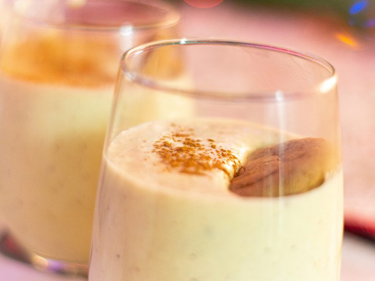 Homemade Spiced Eggnog