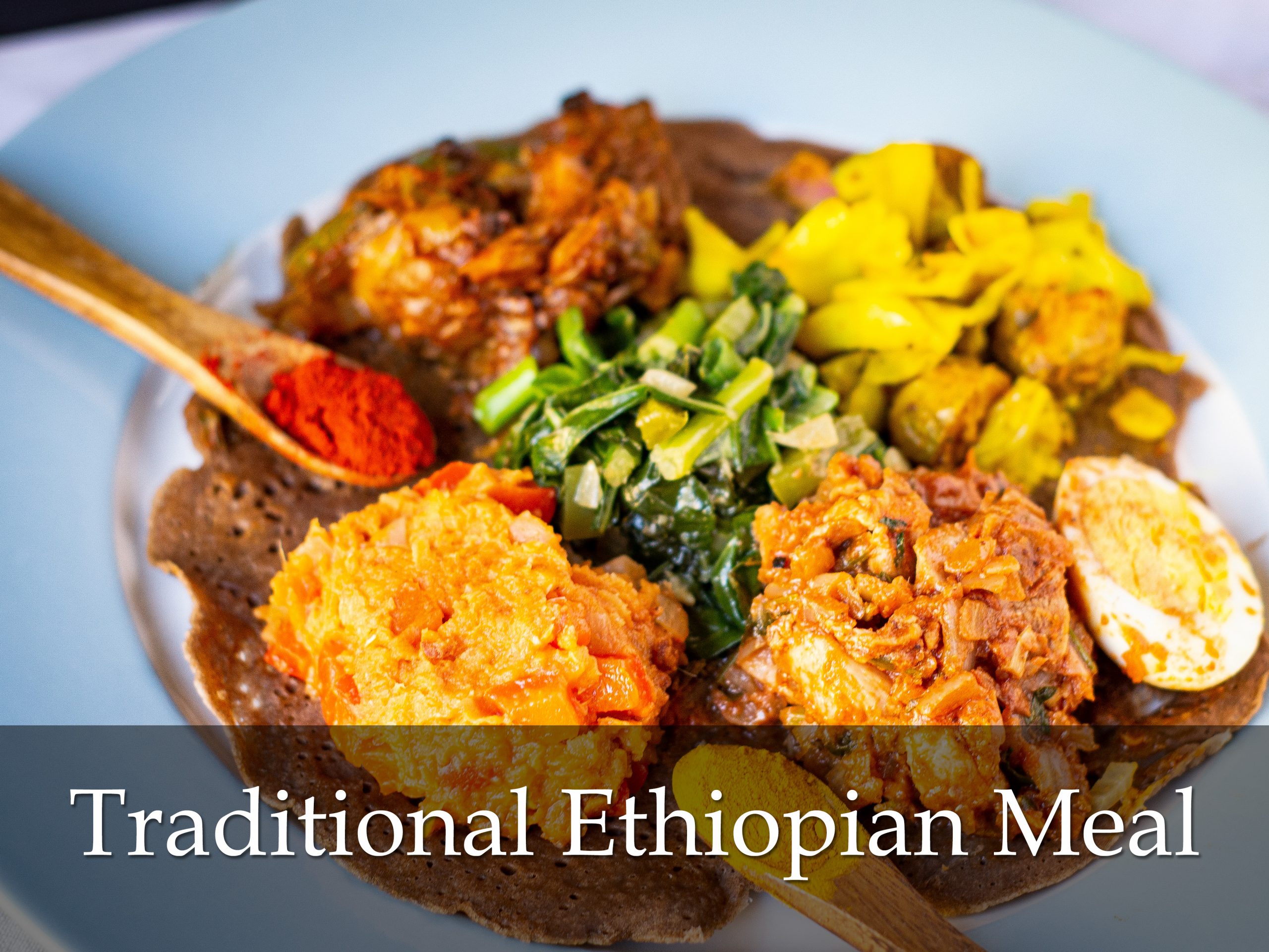 Traditional Ethiopian Meal_label