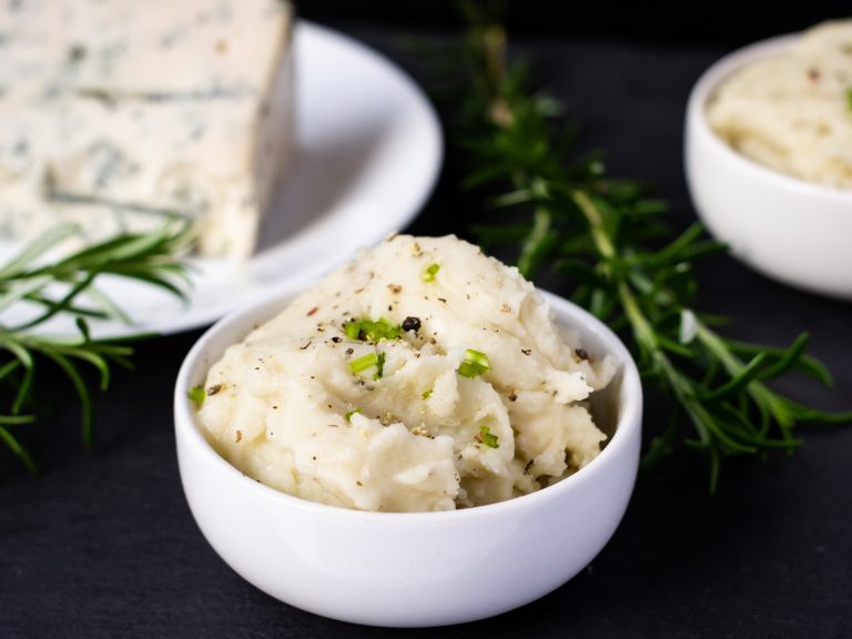 Gorgonzola Sous Vide Mashed Potatoes