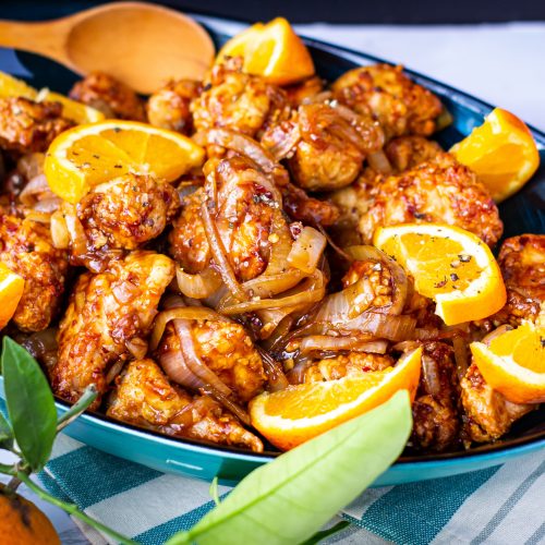 air fry orange chicken