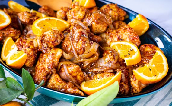 Air Fryer Orange Chicken