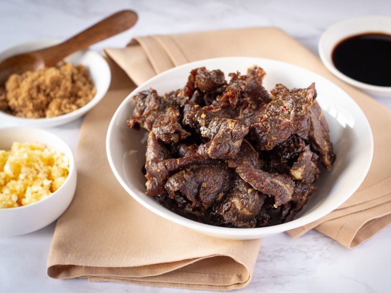 Teriyaki Air Fryer Beef Jerky