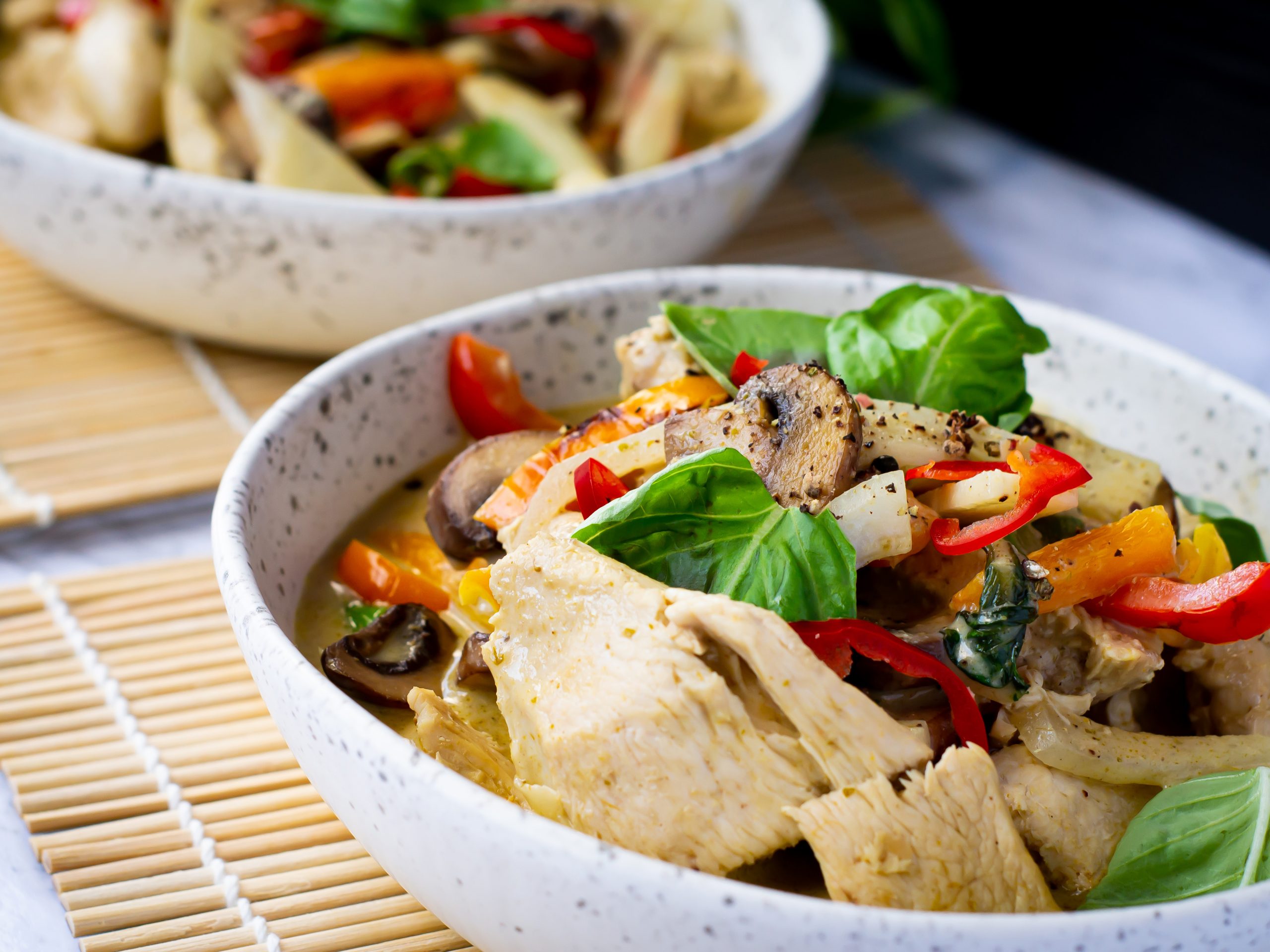 Thai Green Chicken Coconut Curry