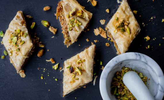 Pistachio Walnut Baklava