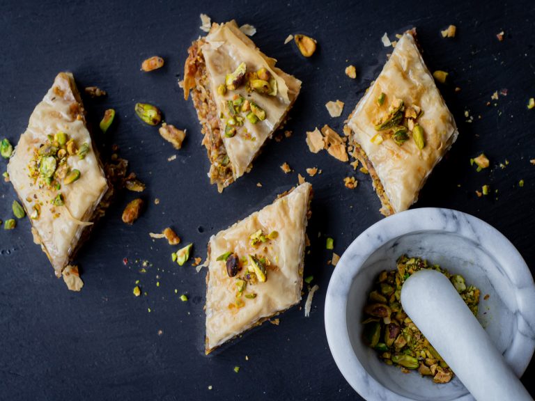 Pistachio Walnut Baklava