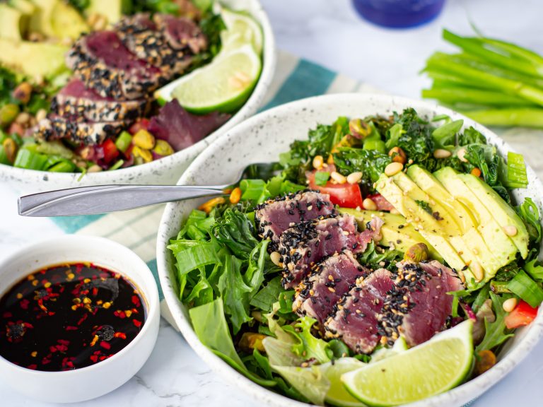 Sesame Tuna & Avocado Salad