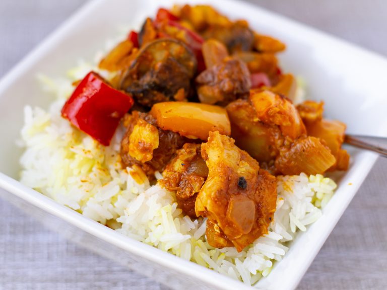 Fish Vindaloo Curry