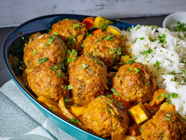 Lamb Vindaloo Meatballs