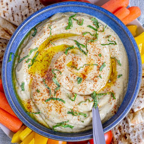 Roasted Baba Ganoush With Garlic Confit 