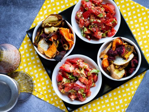 Air Fryer Vegetable Medley Chips