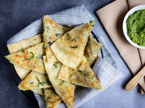 Potato Bolani (Afghan Flatbread)