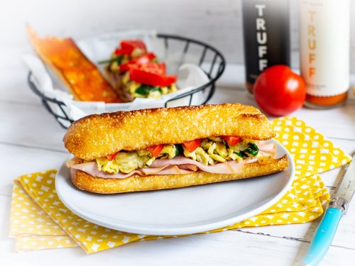 Truff Breakfast Baguette Sandwich