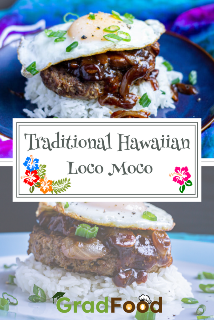 Hawaiian Loco Moco Pinterest Photo