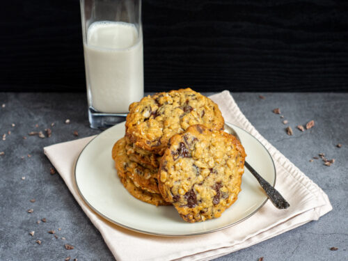 Oatmeal Raisin Chocolate Chip Cookies